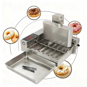 Nouvelle machine à <span class=keywords><strong>beignets</strong></span> robotisée à haute efficacité Pon De Ring 2Kw espagnole avec contrôle de la température pour la vente en gros aux boulangeries - Product Image 5