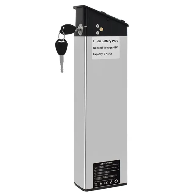Foldable Electric Bike Battery 48V 13Ah/17Ah/20AH 18650 Lithium Ion Battery Pack 1000W for Folding Electric Bicycle