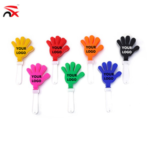 Kit de bruiteurs personnalisés avec logo pour supporters, cornes en plastique, pompons de cheerleading et bâtons gonflables pour matchs, carnavals et célébrations - Product Image 5