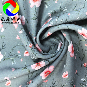 Venta al por mayor 100% poliéster Floral Cey Airflow tela impresa digital personalizada Cey crepé tela arrugada <span class=keywords><strong>para</strong></span> vestido de mujer - Product Image 3