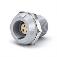 Connecteur circulaire Push-Pull série P BEXKOM, 9 broches, montage sur panneau, prise en laiton plaqué or, boîtier PC, qualité médicale, faible coût