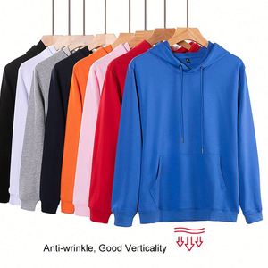 Design Hoddies Sweat <b>Shirt</b> Men's Hoodies & Sweatshirts Embroidery Hoodies Unisex Customize Logo Oversized Pullover Hoodies - Product Image 1