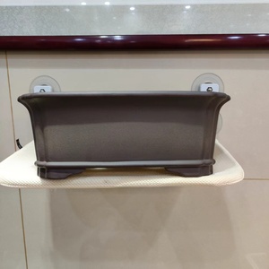 Прямоугольный горшок для бонсай в старинном стиле Yixing с двойным углом вытягивания - Product Image 1