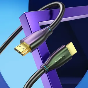 光纤2.0 2.1 HDMI电缆编织公对公电缆HDMI 4k原始设备制造商8K 1英尺3英尺6英尺10英尺15英尺25英尺50英尺HDMI电缆，适用于ps5电脑