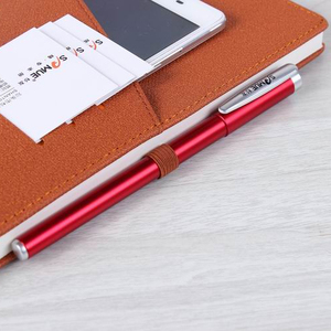 Thời Trang A5 <span class=keywords><strong>PU</strong></span> Da Bìa Cứng Màu Xanh <span class=keywords><strong>Notepad</strong></span> Tạp Chí Máy Tính Xách Tay Với Đàn Hồi Chủ Bút Và Túi Thẻ - Product Image 5