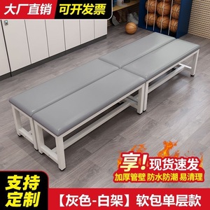 Multi <b>Functional</b> Disassembly Bench Upholstered Metal Frame <b>Shoe</b> Changing Bench For Gym Home Clothing Store Use - Product Image 5