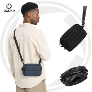 กระเป๋าสะพายข้างกันขโมย น้ำหนักเบา กันน้ำ สำหรับใส่แล็ปท็อป เหมาะสำหรับผู้ชาย ดีไซน์ทันสมัย - Product Image 4