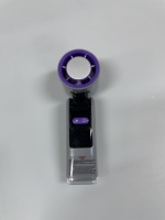 Sıcak Satışta Şarj Edilebilir 2400mAh Kanatsız Turbo Fan 100 Hız Ayarlı LED'li Elektrikli El Fanı Cep Boyutunda Araba Dış Mekan Otel