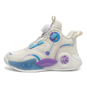 Chaussures de basket-ball pour garçons, empeigne en mesh, semelle extérieure en caoutchouc, semelle intermédiaire en EVA, doublure en mesh, été 2024 - Product Image 5