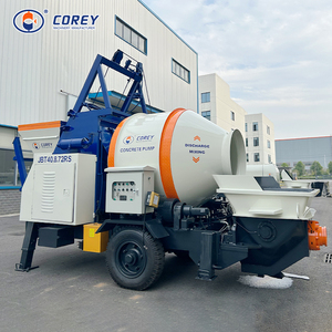 Bomba de Concreto Corey, Maquinaria de Construcción, Diésel/Eléctrica, Alta Eficiencia, Motor de 40m/H, 2 Años de Garantía - Product Image 1