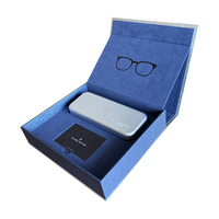Étui de luxe pour lunettes de soleil du fabricant, boîte personnalisée pour lunettes et ensemble d'emballage en carton pour lunettes, vente en gros