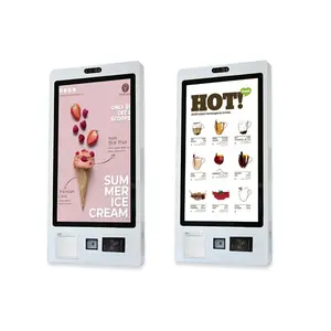 Crtly 32 Inch Order Payment Cost Payment Kiosk Self Ordering Kiosk Self Checkout Ordering Payment Kiosk Terminal