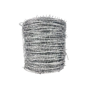 Rouleau de clôture barbelée galvanisée pour la sécurité des fermes - Product Image 1