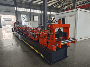 PLC-gesteuerte Baumaschinen Automatische Wechselbare C/<span class=keywords><strong>Z</strong></span>-Profil-Rollformmaschine C-Profil-Herstellungsmaschine - Product Image 6