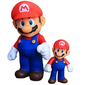 Figurine articulée en PVC de <span class=keywords><strong>Mario</strong></span> et Bowser, modèle grand format, pièce de présentation galaxie en plastique, grande poupée, vente en gros - Product Image 1