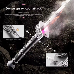 Épée Longquan pour enfants, jouet épée lumineuse multi-modes, épée clignotante avec son, accessoire de cosplay, sabres <span class=keywords><strong>laser</strong></span> - Product Image 4