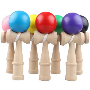 ของเล่นเคนดามะไม้เคลือบ PU แบบยืดหยุ่น ผลิตตามสั่ง ขายส่ง เหมาะสำหรับเด็ก เกมฝึกทักษะกลางแจ้งสุดคลาสสิก - Product Image 1