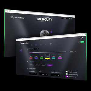 Ratón para Juegos GravaStar Mercury X Air, PAW3950, 32000 DPI, 8000 Hz, 56G, Estructura Abierta, RGB, para Esports Competitivos de FPS - Product Image 4