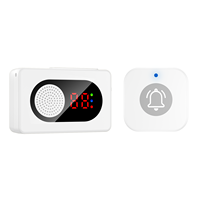 Pager pour aidants, Bouton d’appel pour personnes âgées, Appel des seniors, Téléphone de la cloche, Système de bouton d’urgence