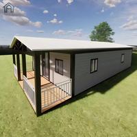 Maison conteneur extensible 20 pieds 40 pieds conforme aux normes AS/NZS avec certification SAA, maison modulaire préfabriquée moderne pour habitation, Tiny Home