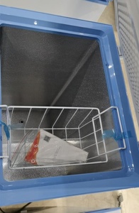 Congelador vertical de alta calidad de 109L con puerta corrediza para helados, congelador pequeño para alimentos congelados, control electrónico de temperatura <span class=keywords><strong>a</strong></span> -18°C - Product Image 5