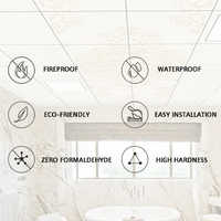 Faux Plafonds, Lames de PVC pour Murs, Panneaux de Plafond en PVC Effet Bois, Panneaux Muraux en PVC, Dalles de Plafond pour Cuisine