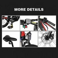 Vélo de montagne de vente chaude au Royaume-Uni avec batterie de grande capacité 48V14AH vélo VTT à suspension complète populaire