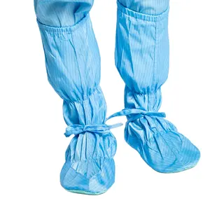 धो सकते हैं Dustproof साफ कमरे के लिए प्रयोगशाला जूते जूते Antistatic ESD शू कवर