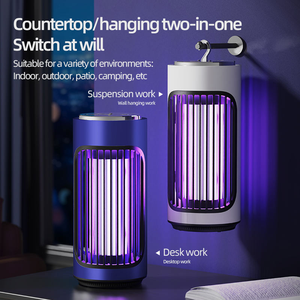 Nouvelle Lampe Anti-Moustiques Portable Rechargeable, Répulsif Moustiques et Tue-Mouches LED pour la Maison, le Jardin et le Camping - Product Image 1