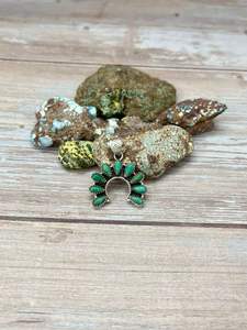 จี้เงินแท้ทำมือประดับด้วยพลอยคิงแมนเทอร์ควอยซ์รูปงูนาจาสำหรับผู้หญิง - Product Image 3