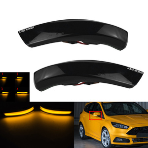 Nouveau Clignotant de Rétroviseur Latéral Séquentiel Dynamique à LED pour <span class=keywords><strong>Ford</strong></span> <span class=keywords><strong>Focus</strong></span> <span class=keywords><strong>2</strong></span> 3 Mondeo 4 BA7 – Lot de <span class=keywords><strong>2</strong></span> Indicateurs - Product Image 1