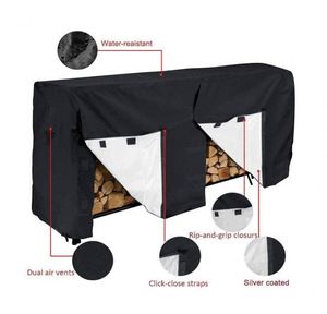 Échantillon Gratuit Housse de Protection pour Porte-Bûches Imperméable Extérieur Jardin Patio Noir - Product Image 2