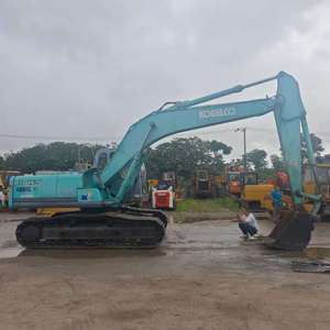 รถขุดตีนตะขาบ Kobelco SK200 มือสอง ขนาด 20 ตัน รถขุดขนาดกลาง ชั่วโมงการใช้งานต่ำ ของแท้จากญี่ปุ่น รถขุดตีนตะขาบ 20 ตัน ได้รับการรับรองมาตรฐาน CE - Product Image 1
