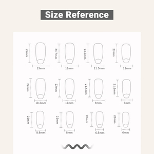 Faux ongles à presser réutilisables 24 pièces, dégradé noir foncé transparent, motif lune et étoile, longueur moyenne, forme ballerine - Product Image 5