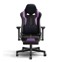 Ca Logo personnalisé Anji livraison gratuite dossier haut luxe qualité Massage chaise de bureau en cuir véritable noir travail en attente chaises de jeu