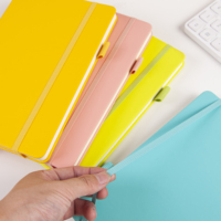 2026 A5 personalizado 96 páginas espiral planificador PU Tapa dura Agenda Cahiers diario cuaderno banda elástica pluma bucle organizador tipo