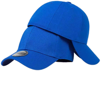 Casquette Trucker Unisexe Style Sportif Extérieur Ajustable 6 Panneaux en Velours Côtelé, Coupe Classique, Entièrement Fermée, Respirante et Tendance