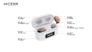 JINGHAO 2026 Nuevo Audífono Digital Intracanal (CIC) Moderno con Reducción de Ruido, Recargable, Cancelación de Ruido para Adultos - Product Image 2