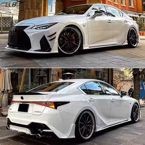 स्पोर्टी बॉडी किट लिप रियर डिफ्यूज़र फेंडर साइड स्कर्ट पूंछ के लिए कोकस आरएक्स300 अपग्रेड रॉकेट खरगोश वाइडबॉडी किट - Product Image 5