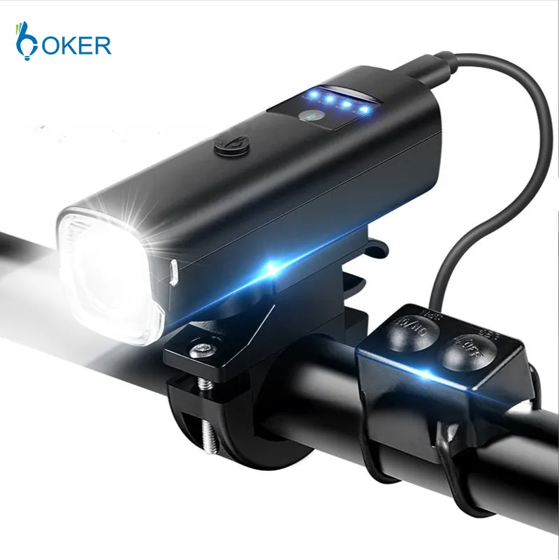 Outdoor Sensor Riding Road Mountain Front Head Back Super Bright Waterproof USB Rechargeable Led Bicycle Bike Light
