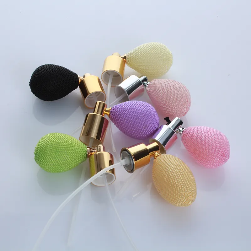 Hot Sale Fashion Color Fabric Air Gas Pump Bulb Spray Atomizer 15mm 18mm 24mm 28mm