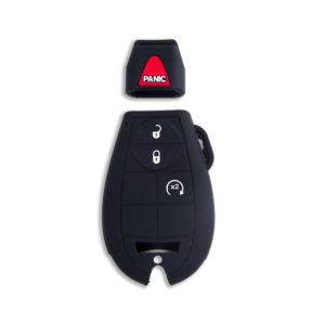 Chất lượng cao giá tốt c-hrysler, xe Jeep, d-odge, R-AM 3 + 1 nút thông minh Key Fob trường hợp Silicone - Product Image 4