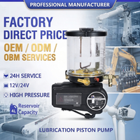 Pompe à piston électrique pour graissage 20MPa, pompe à huile 4L pour machines de construction