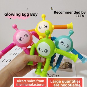 Cross-border Bestseller Giraffe <strong>Robot</strong> <strong>Spiderman</strong> &amp; Eggboy Stretch Tube Children's Stress-Relief Toy Model Md006 Made in Guangdong - Product Image 4