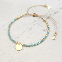 Pulseras de Cuentas Miyuki Clásicas Unisex al por Mayor, Brazaletes Ajustables de Estilo Bohemio Simple con Perlas para Regalos de Mujer