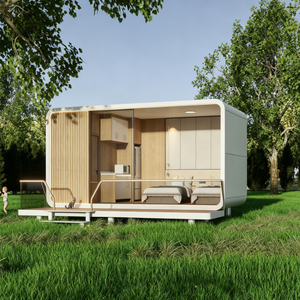 Mini-maison familiale calme, sans odeur, à construction rapide, pour l'agrotourisme (Cabane Pomme, Verger Banane) - Product Image 3