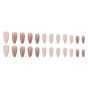 <span class=keywords><strong>Faux</strong></span> <span class=keywords><strong>ongles</strong></span> courts en amande pour femmes, 24 pièces/ensemble, <span class=keywords><strong>faux</strong></span> <span class=keywords><strong>ongles</strong></span> à presser, paillettes dorées, <span class=keywords><strong>faux</strong></span> <span class=keywords><strong>ongles</strong></span> - Product Image 6