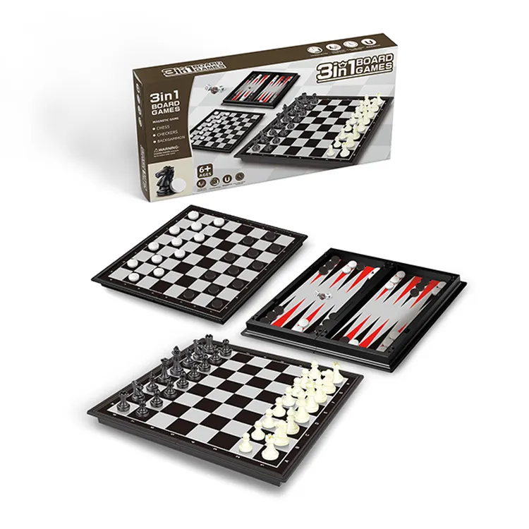Factory Outlet Puzzel Magnetische Schaken Set Hoge Kwaliteit Schaakbord Speelgoed 6 Stijl Opvouwbare Magnetische Board Schaakspel Schaken Sets