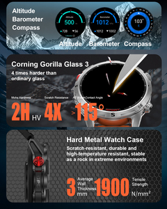Nuevo Reloj Inteligente Deportivo <span class=keywords><strong>DT</strong></span> G10 GPS 2026 con Pantalla AMOLED, Mapa Offline, Brújula, Llamadas Bluetooth, Resistencia al Agua 3ATM para Hombre - Product Image 4
