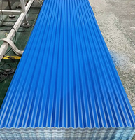 Farbbeschichtetes ASTM-Dachblech Korrosionsbeständige Bau-Dachplatten/Fabrik-/Carport-Fliesen Direkt ab Werk 0,22-0,25mm